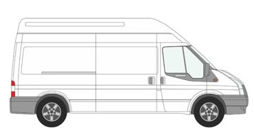 Long Wheel Base Transit Van and Man Hire London